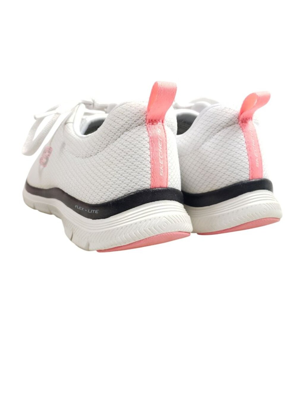Skechers Womens Size 8.5 Flex Appeal 4.0 Brilliant View White Sneakers - Picture 5 of 8